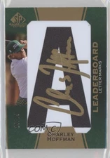 2024 SP Game Used Leaderboard Letter Marks /25 Charley Hoffman #LM-CH Auto