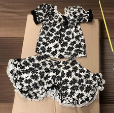 70  s Square Dance Skirt Set Outfit Full Circle Western Line Dance Clogging Read