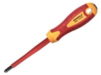 Faithfull Vde Soft Grip Screwdriver Phillips Spitze PH2 X 100Mm FAISDVDEPH2