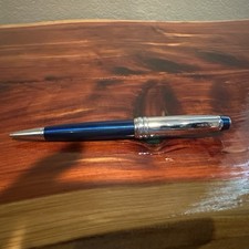 CROSS Bailey Blue And Chrome Mechanical Pencil.
