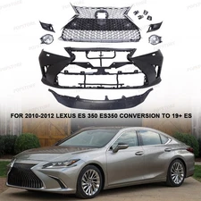Front Bumper Cover Fascia & Grille Assembly Kit For 2010-2012 Lexus ES350