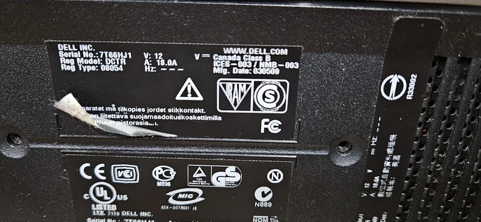 Dell OptiPlex 760 Desktop Computer Intel Core 2 Duo E7400 - USFF - Image 3 of 4