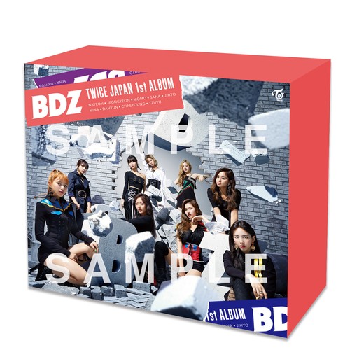 New TWICE BDZ First Limited Edition Type A B C Set CD DVD Booklet Card Box Japan
