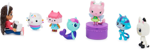 Gabby’S Dollhouse Deluxe 7-Figure Set Kids Surprise Toys Gift - Picture 3 of 12