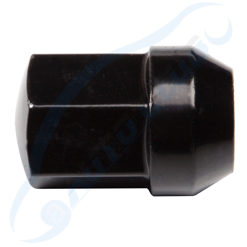 20 Pcs 14x1.5mm Close End Lugs Nuts Black Fits Jeep Grand