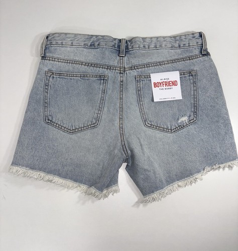 Celebrity Pink Hi-Rise Boyfriend The Bobby Denim Shorts Size 11/30 NWT - 第 2/9 張圖片