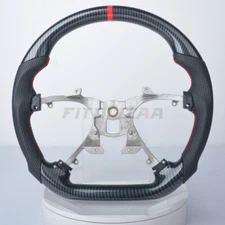 🔥Hydro Dip Carbon Fiber Steering Wheel For Chevy Silverado Tahoe Suburban 07-13