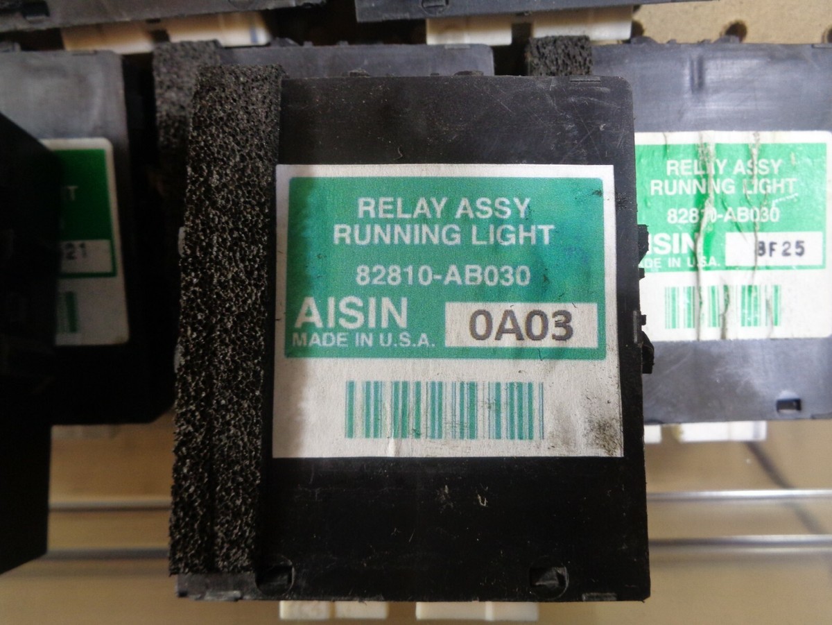 TOYOTA COROLLA 1998 1999 2000 DRL RELAY ASSY RUNNING LIGHT 82810