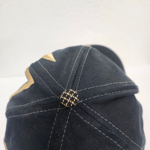 Star Toyota Hat Baseball Cap Shark Embroidered Logo Black Gold Adjustable - Picture 6 of 10