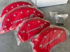 MGP Caliper Covers 12162SCH1RD Red Brake Cove...