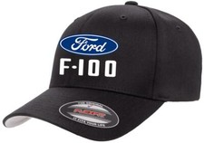 Ford F100 Pickup Truck Logo Classic Design Flexfit 6277 Hat Cap Ford F100 Pickup Truck Logo Classic Design Flexfit 6277 Hat Cap