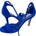 Dune London Sandals Womens 9 Blue Suede Hydro Di Heeled Sandals Classic Capsule — photo 9