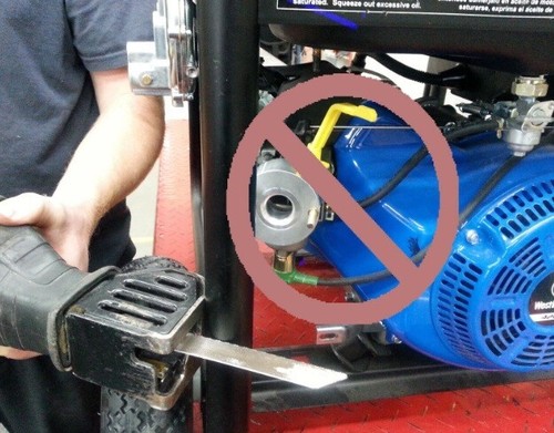 Honda EU3000is Propane Natural Gas Tri-Fuel EU3 Generator Snorkel Conversion Kit - Picture 10 of 13