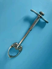 Vintage H.T & S Sugar Tongs Pincers Silver Plated Sign. EPNS 10cm MadeinEngland 