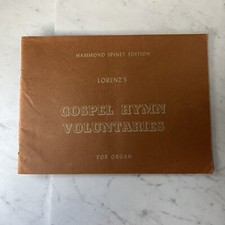Lorenz's Gospel Hymn Voluntaries Hammond Spinet Organ Edition 1953