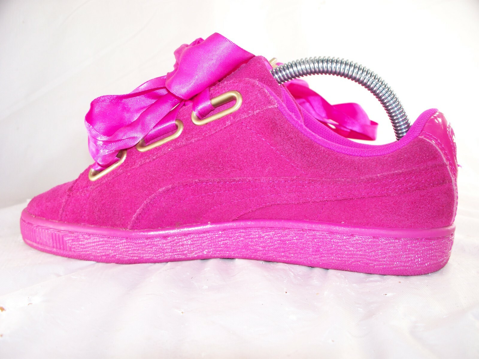 Puma rosa Suede Heart Satin Wn 401 - Gem