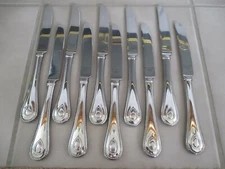 10 Lenox FRENCH PERLE 9 1/4" Dinner Knives Stainless Knife Flatware Vietnam 