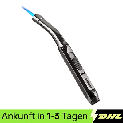 Sturmfeuerzeug Flambierer Bunsenbrenner Crunch Feuerzeug Jet Flamme Blueflame