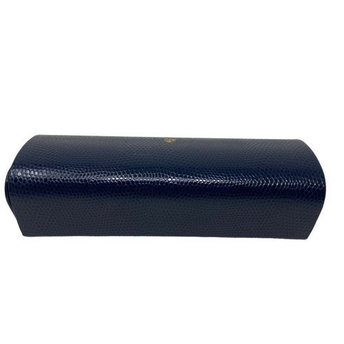 Brooks Brothers Leather Hard Sunglasses / Glasses Case w/ Cloth - Picture 3 of 5