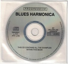 PROGRESSIVE BLUES HARMNONICA CD EXTREMELY RARE COMPACT DISC BRAND NEW ON SALE