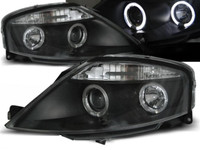Scheinwerfer Paar Citroen C3 02-09 Angel Eyes Schwarz