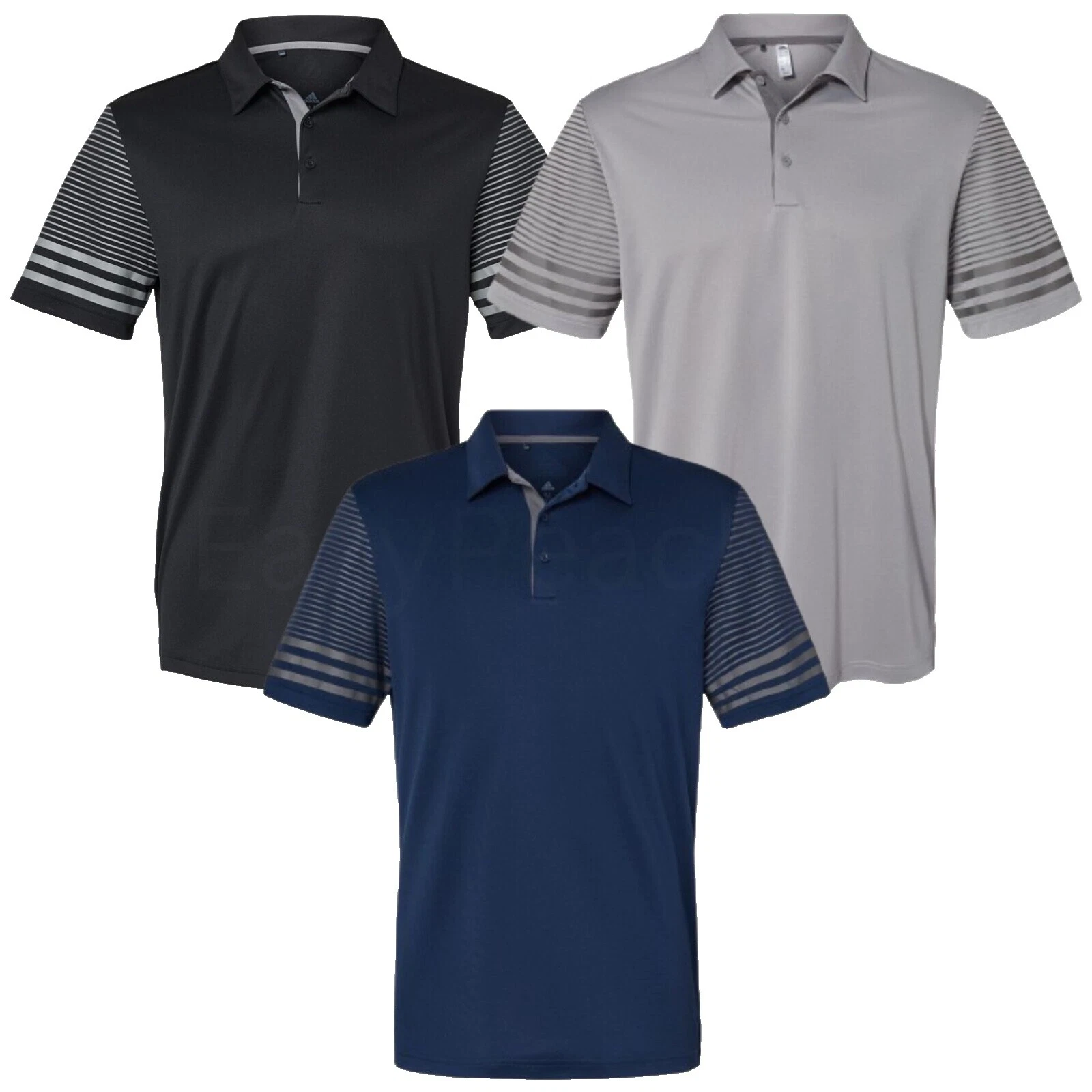 adidas Short Sleeve Regular Fit Casual Button-Down Shirts for Men