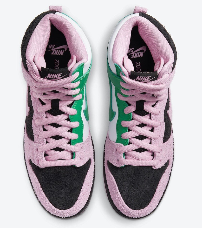 靴 NIKE SB DUNK HIGH PRO PRM INVERT CELTICS Nike SB Dunk High Invert Celtics Men's - CU7349-001 - US