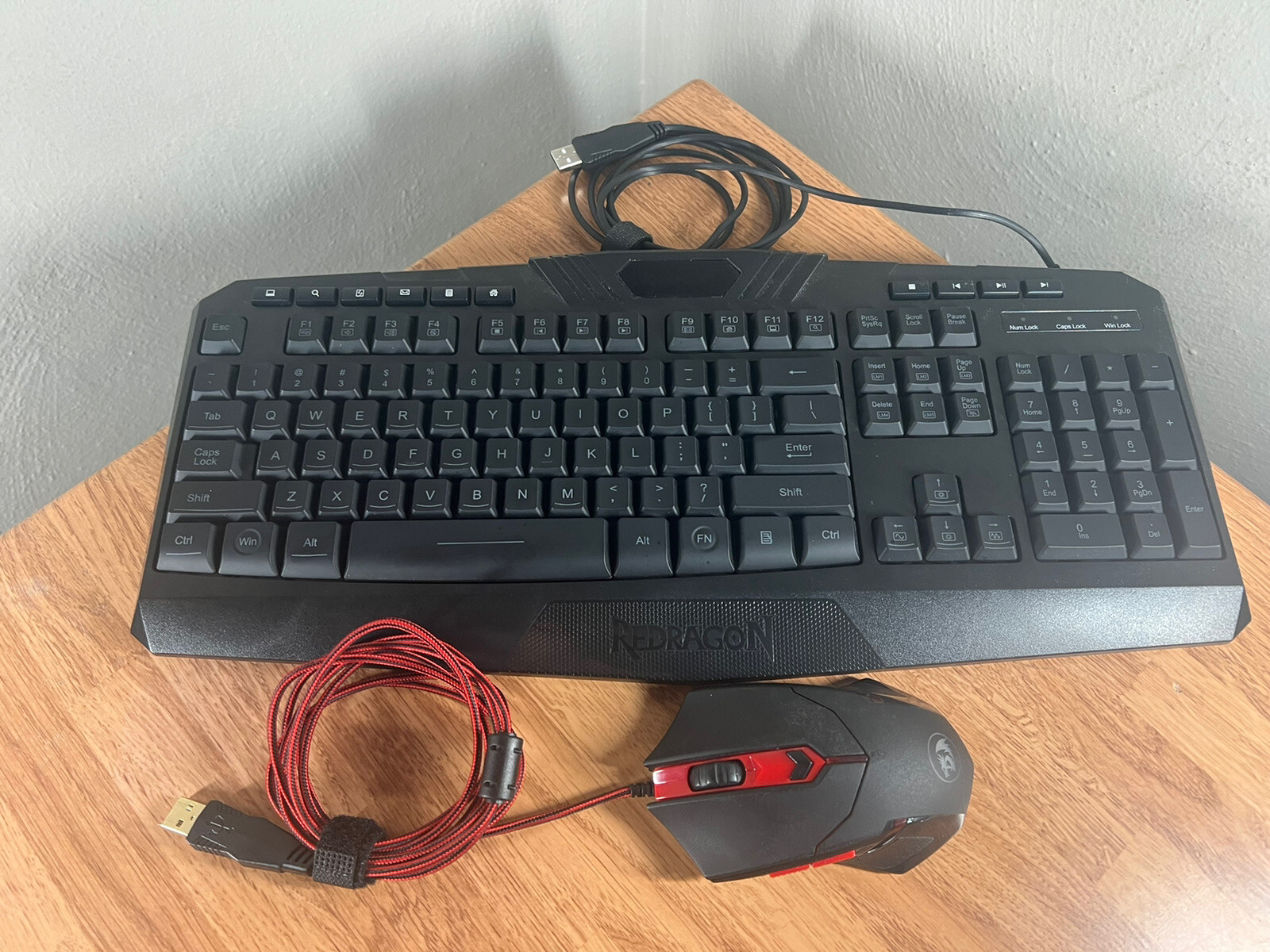 Red Dragon S101-3 Gaming Keyboard and Mouse Combo-image