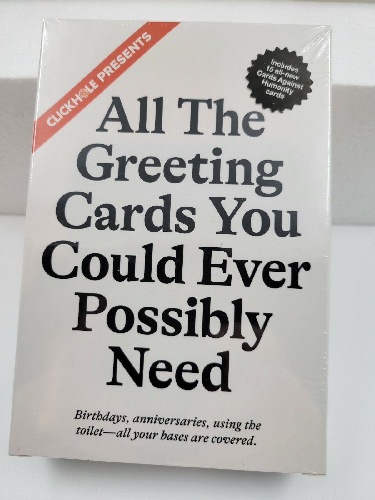 Cards Against Humanity Greeting Cards +15 All-New Game Cards CAH Sealed  817246020620 | eBay