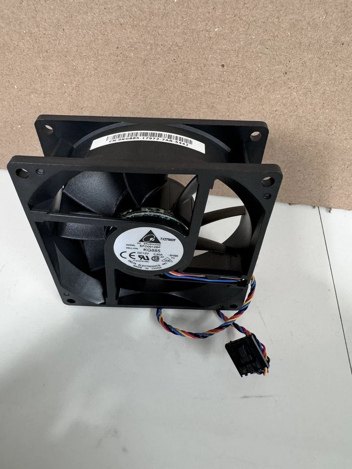 Desktop Computer EFC0912BF CN-0KG885 0KG885 Cooling Fan - Image 2 of 4