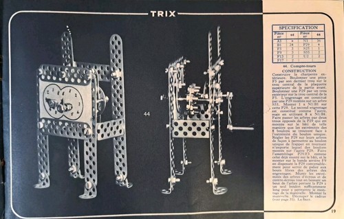Trix manuel d'instructions Catalogue système par unités France années 30 - Imagen 10 de 15