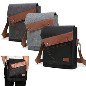 Mens Boys Canvas Messenger Shoulder Bag Handbag Outdoor Travel Hiking Crossbody