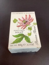 CRABTREE & EVELYN Passion Flower Perfumed Soap -3.5 oz.Bar - NEW