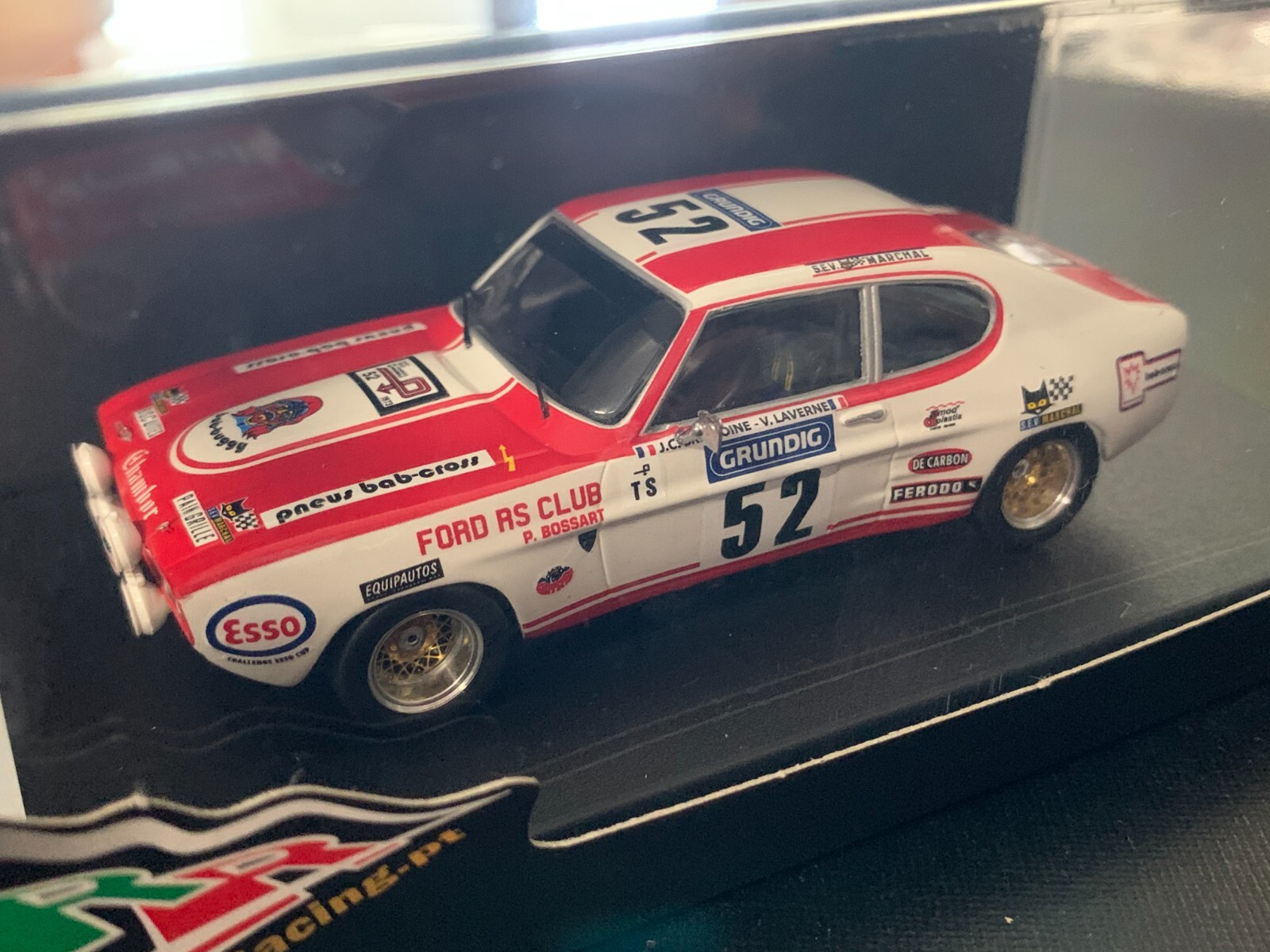 Ford Capri 2600 RS Trofeu RRFr58 1/43 Tour de France 1973 miniature