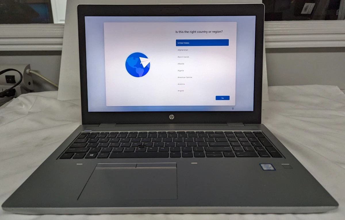 HP ProBook 650 G5 i5-8365U @ 1.60GHz, 8GB PC4 Ram, 256GB NVMe, Win. 11 Pro
