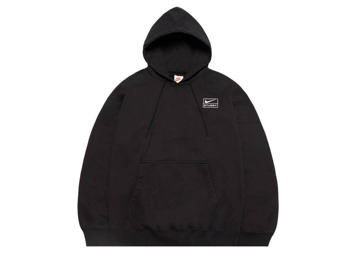 【人気】Stussy × Nike NRG Washed Hoddie ナイキ ステューシー Stussy × Nike NRG Washed Hoddie Volt Black Grey 3colors