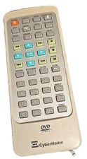  Cyberhome CH-DVD 300 DVD Player Remote Control  Gray. Tested 
