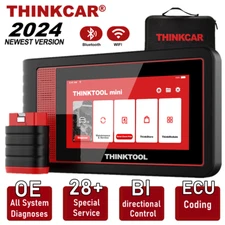 Bi-Directional Scan Tool OBD2 Scanner Car All System Diagnostic E-CU Coding TPMS