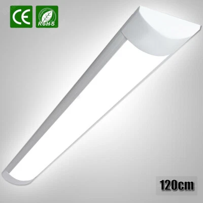 DENOTIP Lámpara de bañera LED 40W 120CM lámpara de habitación húmeda tubo lámpara de techo sótano taller