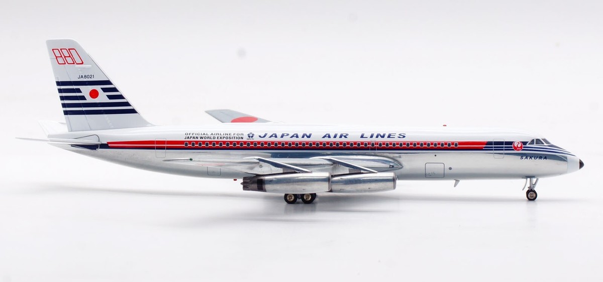 B- Models 1:200 Japan Air Lines JAL Convair 880M Diecast