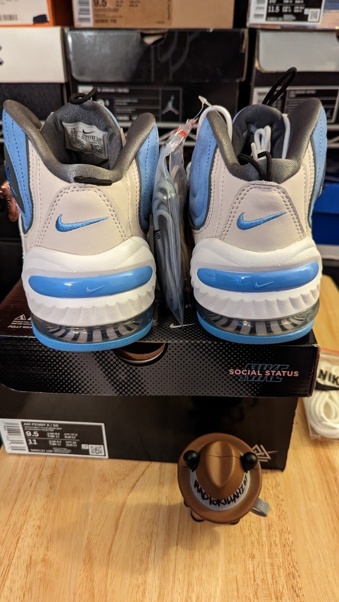 Size 9.5 - Nike Air Penny II Blue 2022 | eBay