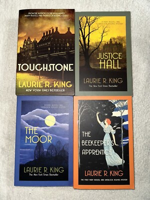 Laurie R. King Books X 4 Novels Crime Suspense Thriller Mystery Bundle (27)