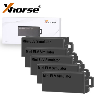 5× XHORSE VVDI MB Mini ELV Emulator Simul-ator für Mercedes Benz W204,W207,W212