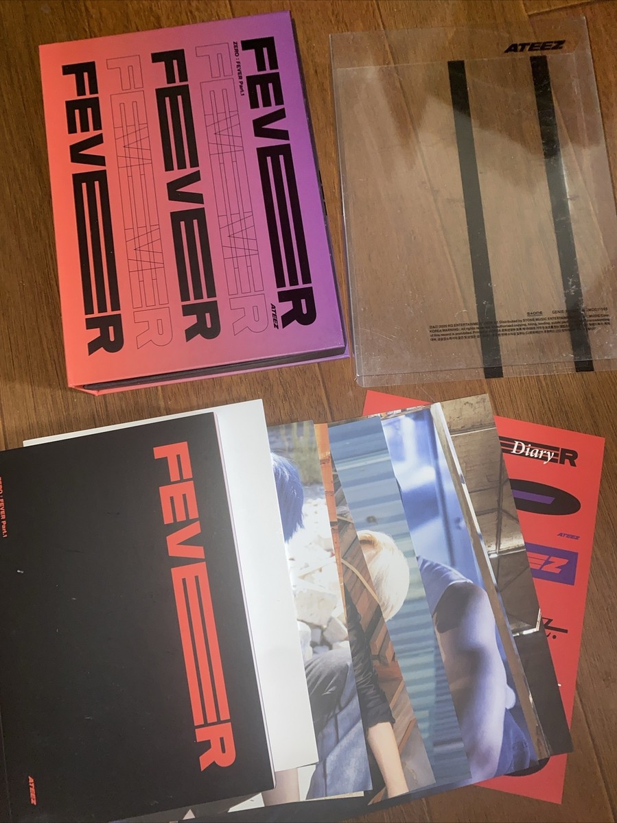 Ateez Fever Part 1 Pt 1 Limited Diary Ver | eBay