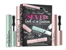 Too Faced Sex ED: Lash is in session Mascara Duo and liquid liner set