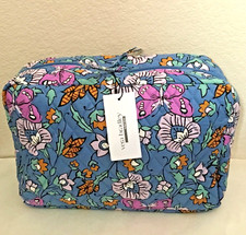 Vera Bradley  "Wild Prairie"  X-Large Cosmetic Bag  NWT