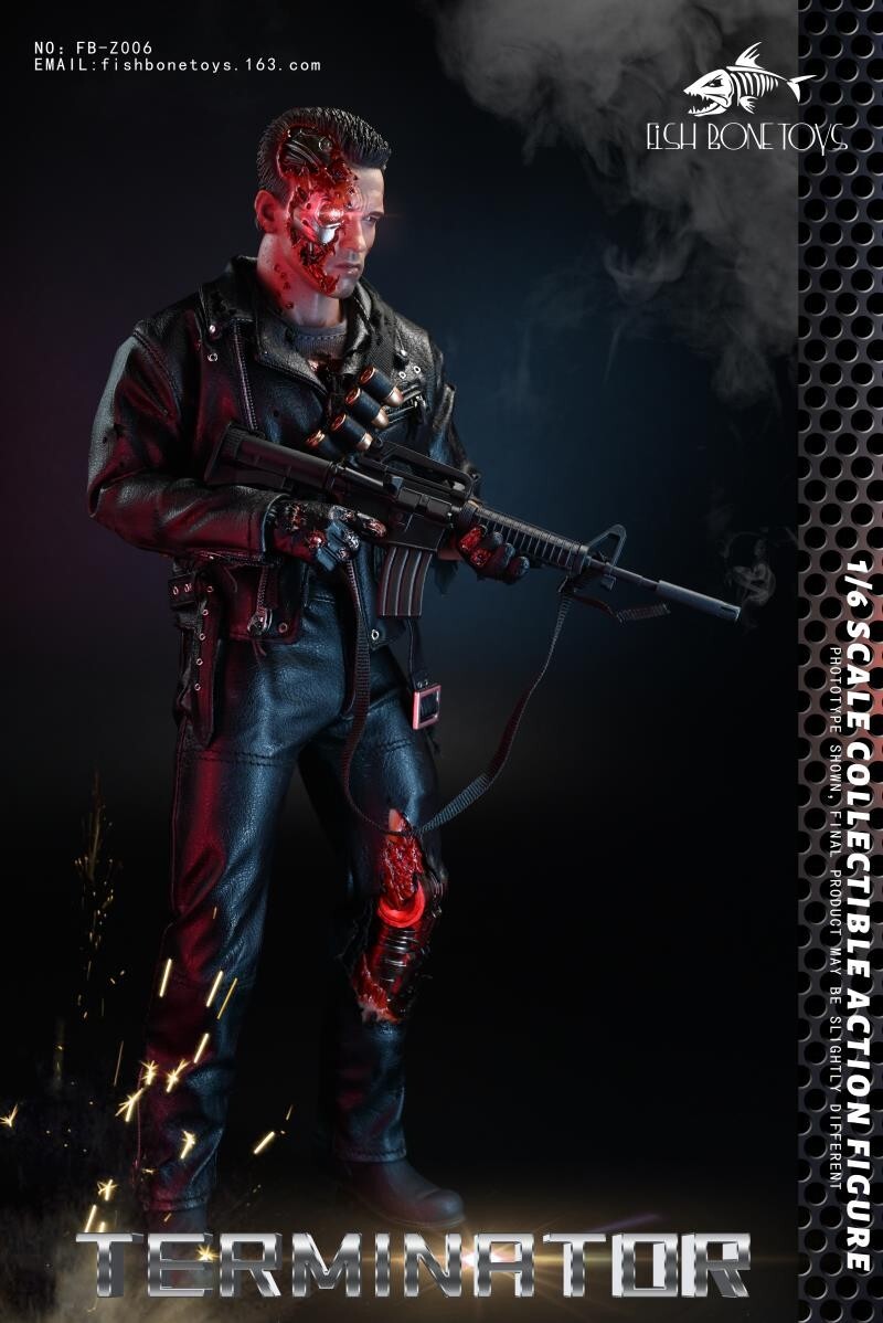 FISH BONETOYS T800 FB-Z006 ターミネーター　トイズ 1/6 Fish Bonetoys fb-z006 Terminator T800 ACTION FIGURE | eBay