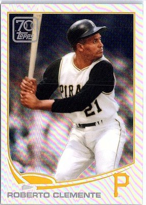 2021 Topps #70YTC-63 Roberto Clemente 70 Years of Topps Baseball Chrome