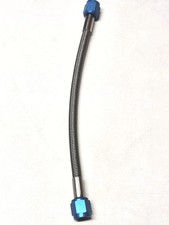 6an 10 Nitrous Oxide Or Fuel Line Stainless Braided Hose Blue Ends 6an 10 Nitrous Oxide Or Fuel Line Stainless Braided Hose Blue Ends