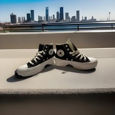 Converse Chuck Taylor All-Star Hi Top Lugged Platform Black Women's 6.5